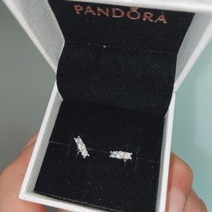 NEW Pandora Stud Earrings